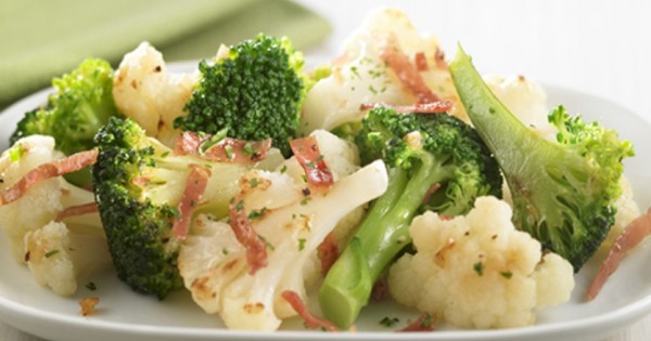 Roman Style Broccoli and Cauliflower
