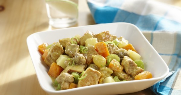 Caribbean slowcooker pork stew