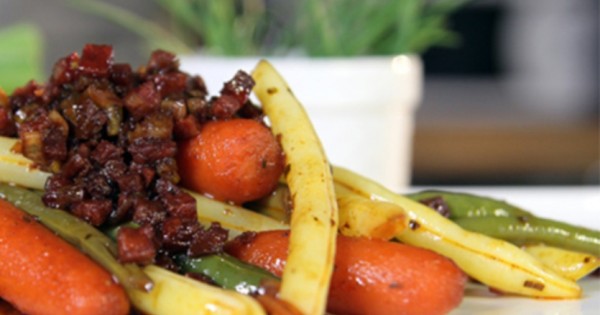 Bean and Carrot Chorizo Skillet