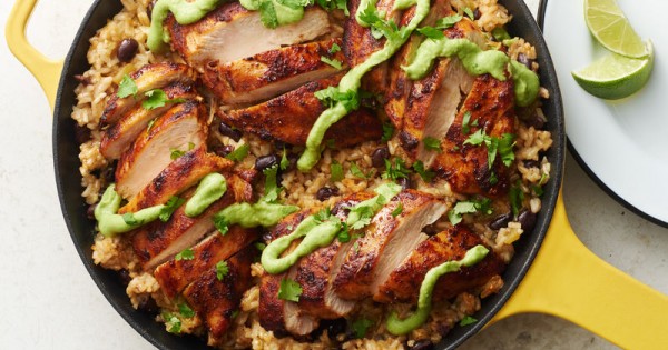 Cilantro-Lime Chicken Skillet