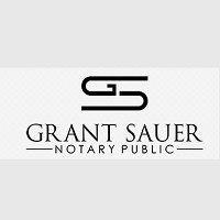 Logo Grant Sauer Notary Corporation