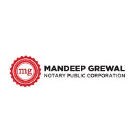Logo Mandeep Grewal Notary Public