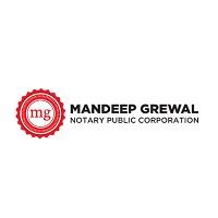 Mandeep Grewal Notary Public Logo