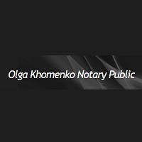 Olga Khomenko Notary Public Logo