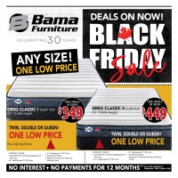 Bama Furniture - Mattress - Black Friday Sale