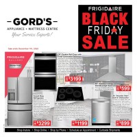 Gord's Appliances - Frigidaire Black Friday