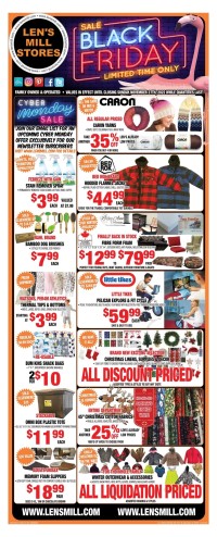 Len's Mill Store - Weekly Flyer Specials - Black Friday Sale
