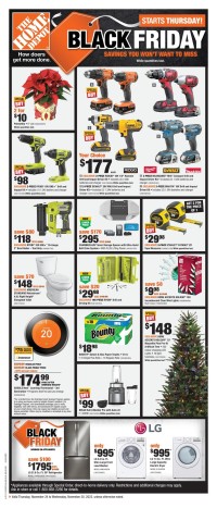 Home Depot - Weekly Flyer Specials - Black Friday