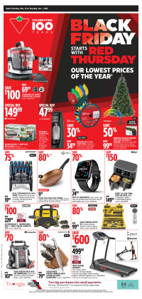 Canadian Tire - Black Friday Starts with the Red Thursday
