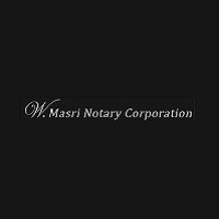 W. Masri Notary Corporation Logo