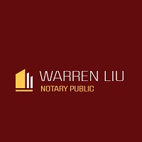 Logo Warren Liu Notary Corporation